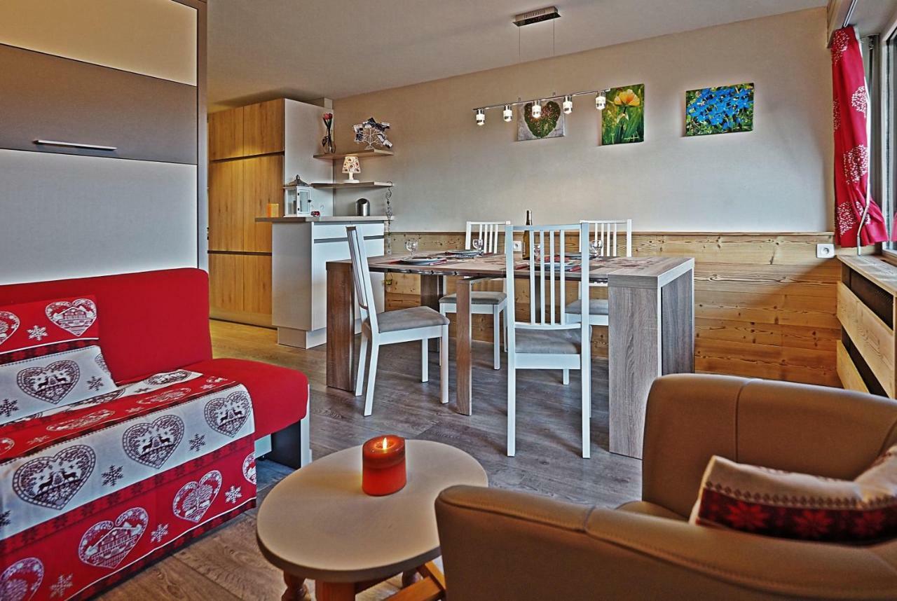 Апартаменты Bellevue Centre, Wifi, Mountain View Ле-Карроз-д'Араш Экстерьер фото